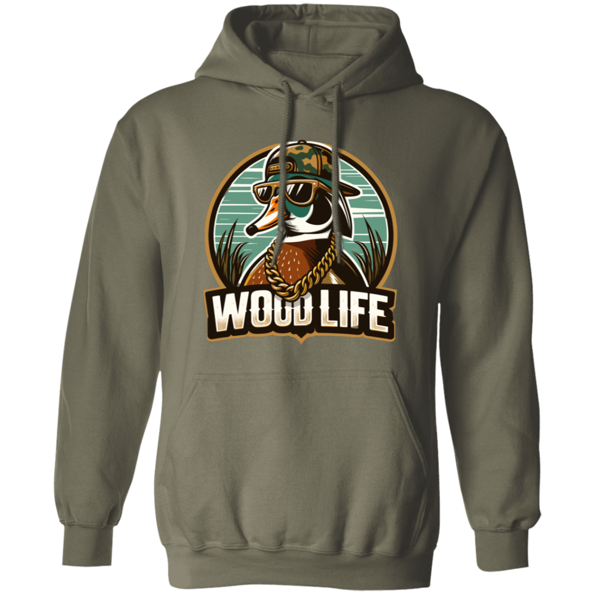 Wood Life Duck Hunting Hoodie