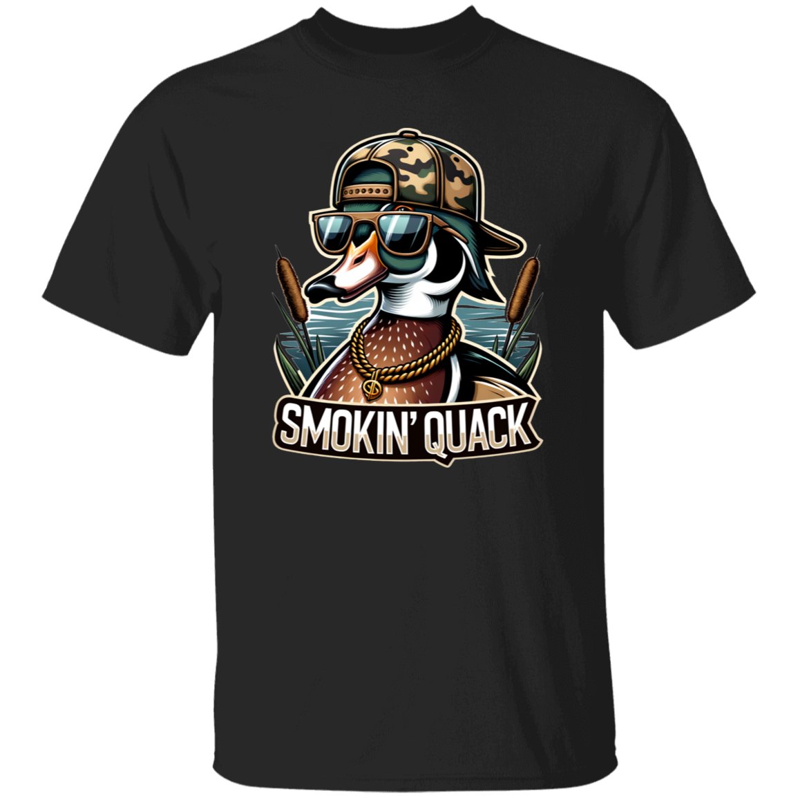 Smokin' Quack Duck Hunting T Shirt