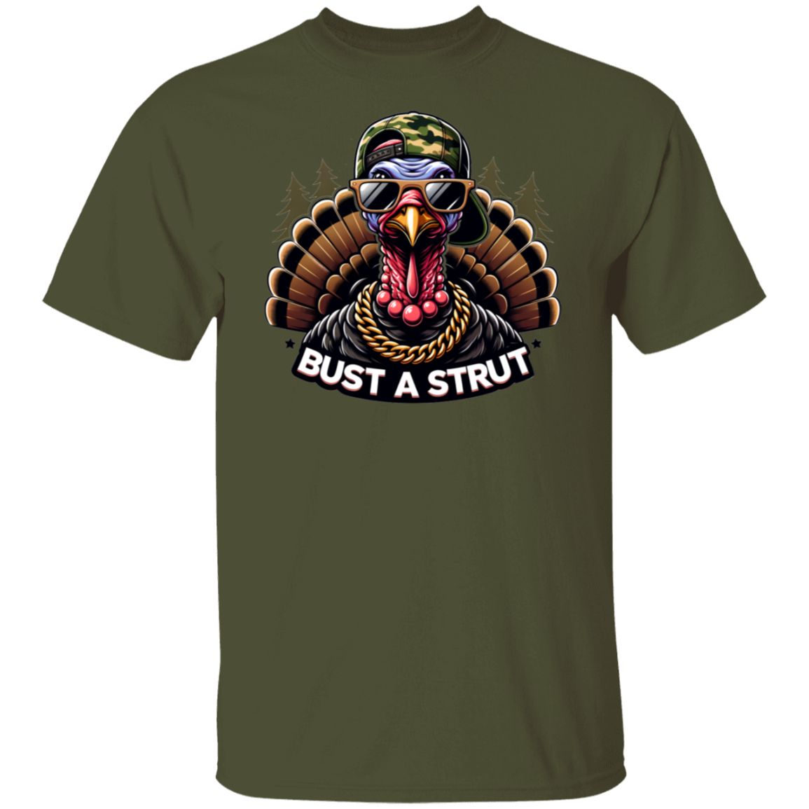 Bust A Strut Turkey Hunting T Shirt