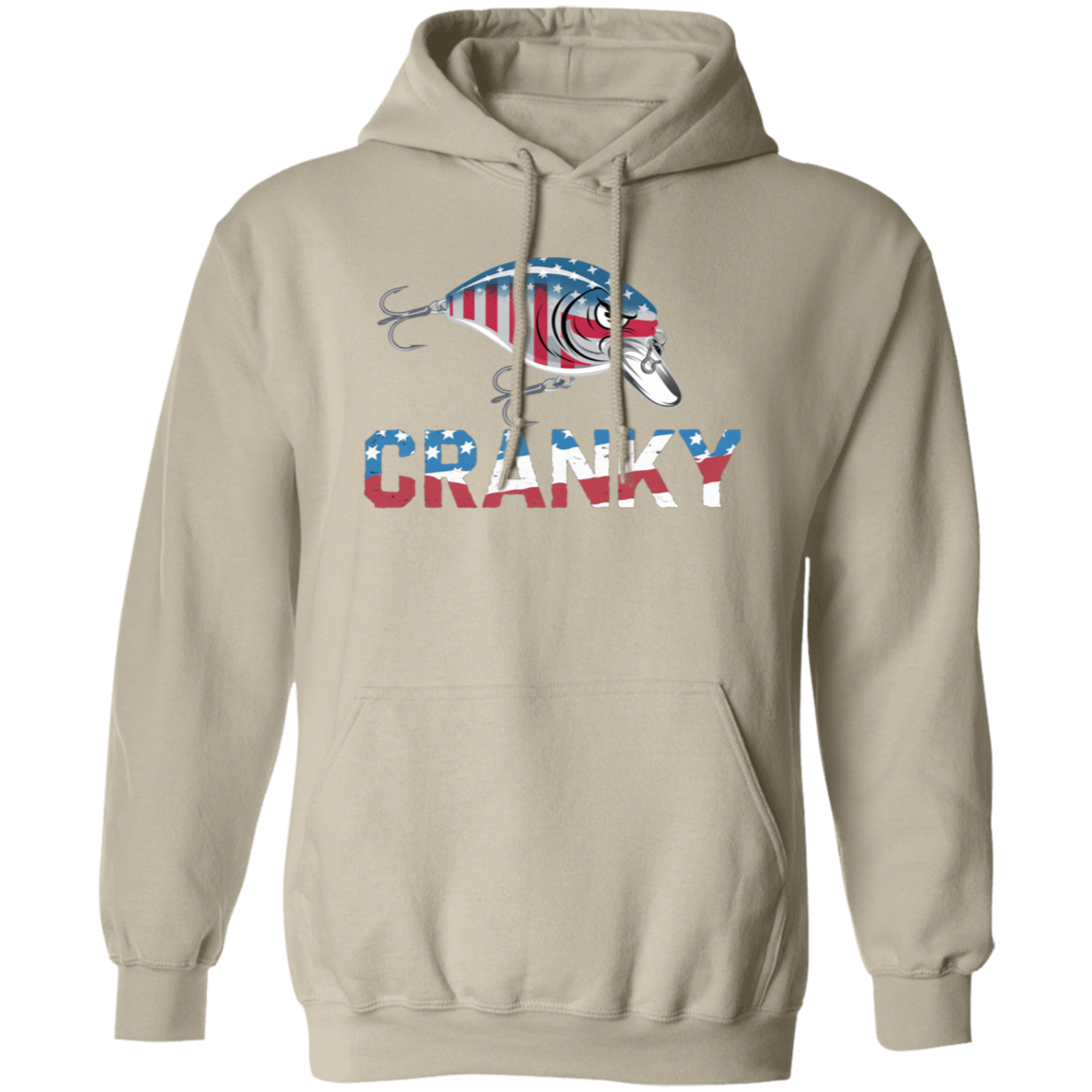 Cranky USA Crankbait Fishing Hoodie