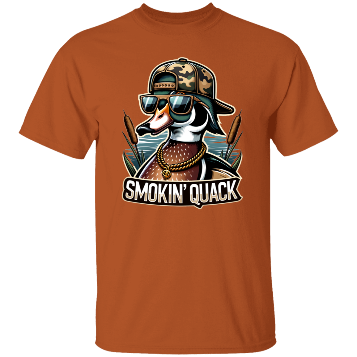 Smokin' Quack Duck Hunting T Shirt