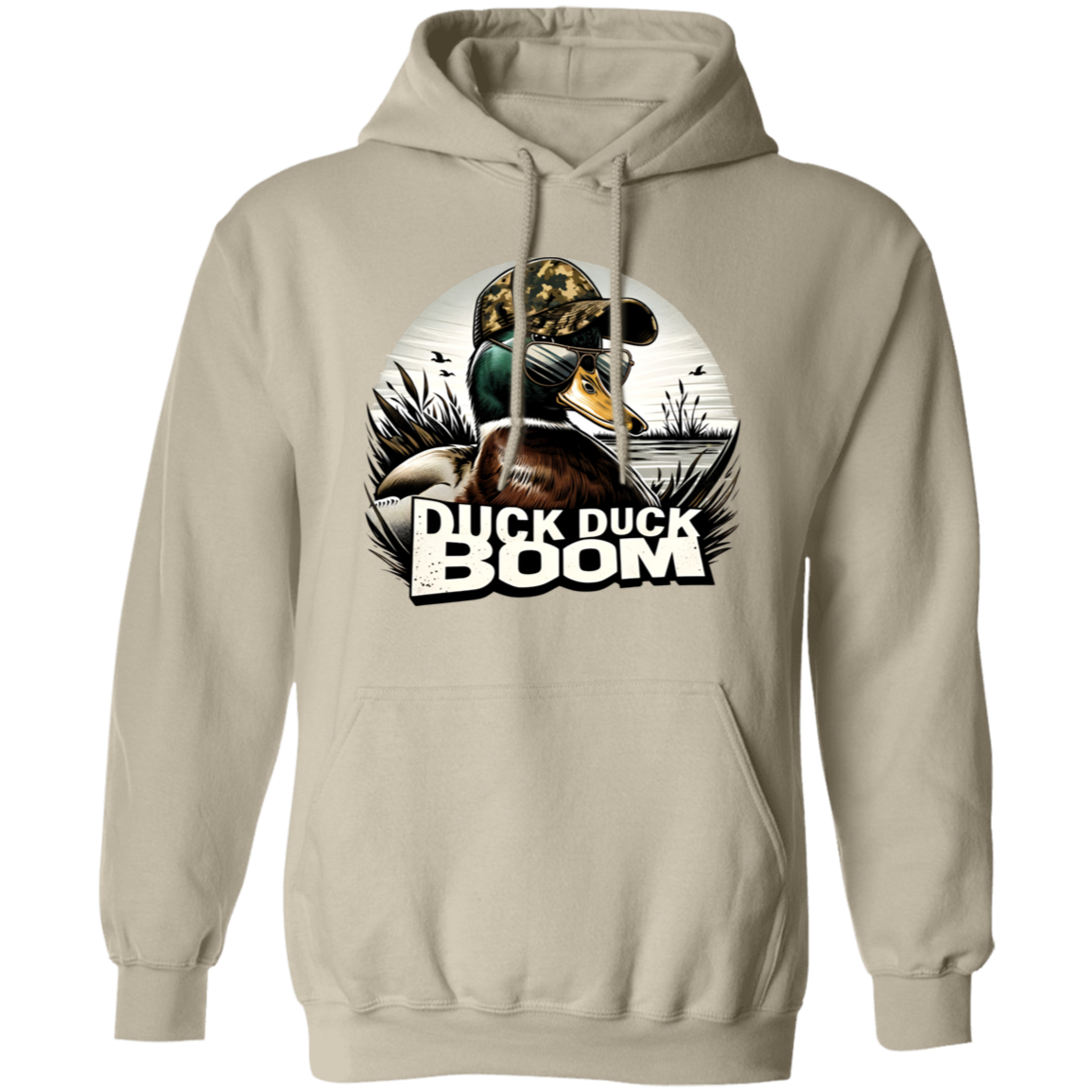 Duck Duck Boom Duck Hunting Hoodie