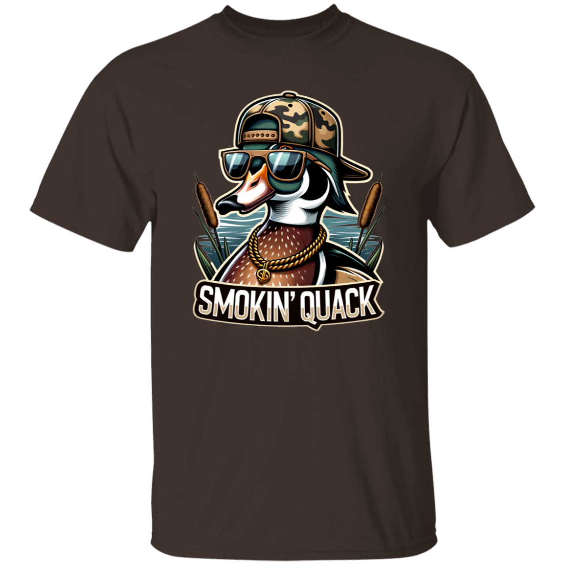 Smokin' Quack Duck Hunting T Shirt