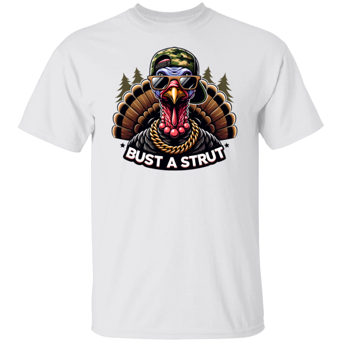 Bust A Strut Turkey Hunting T Shirt