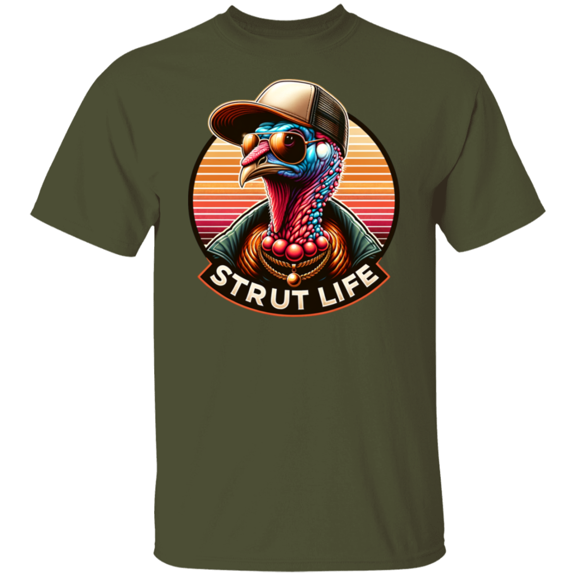 Strut Life Turkey Hunting T Shirt