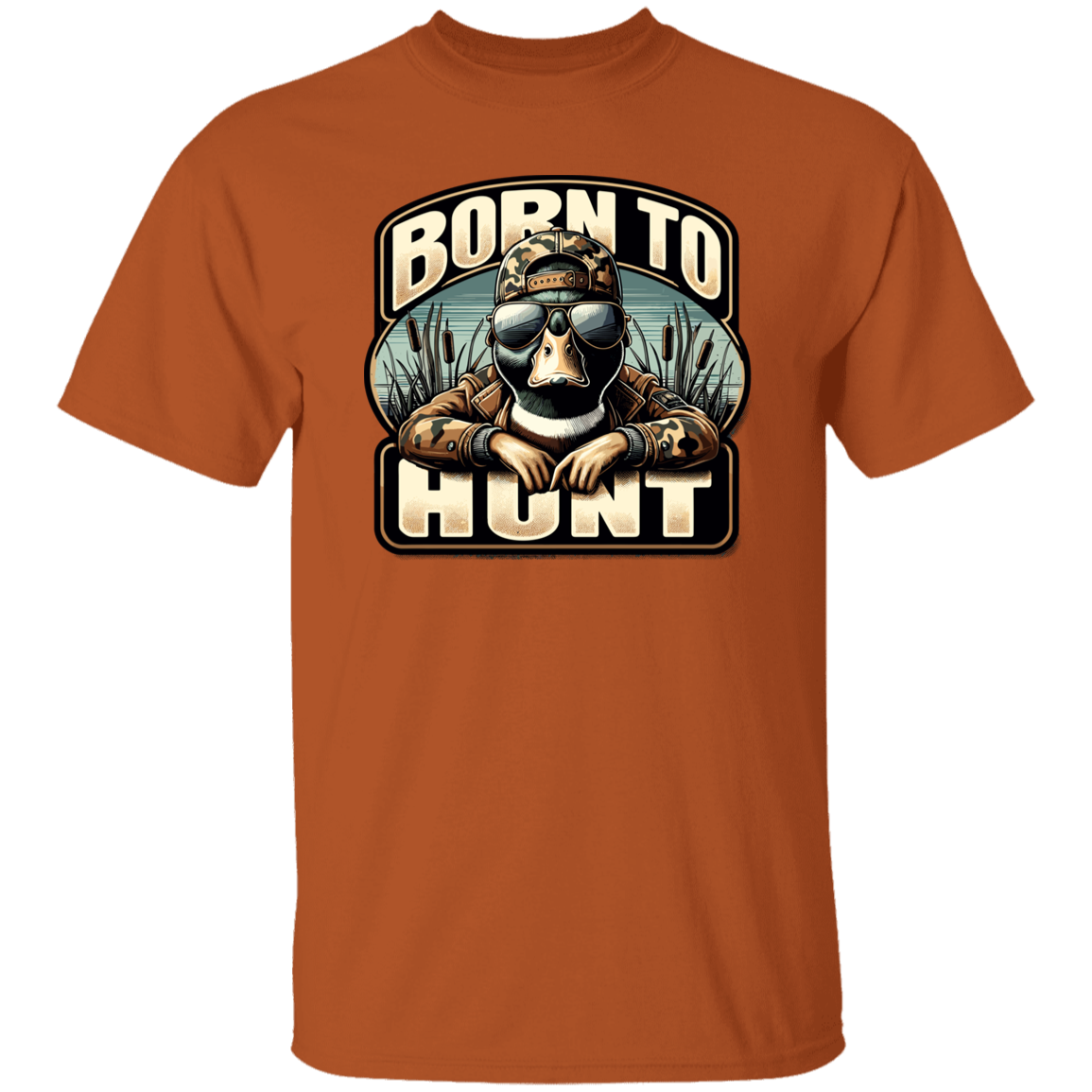 Born To Hunt Duck Hunting T Shirt