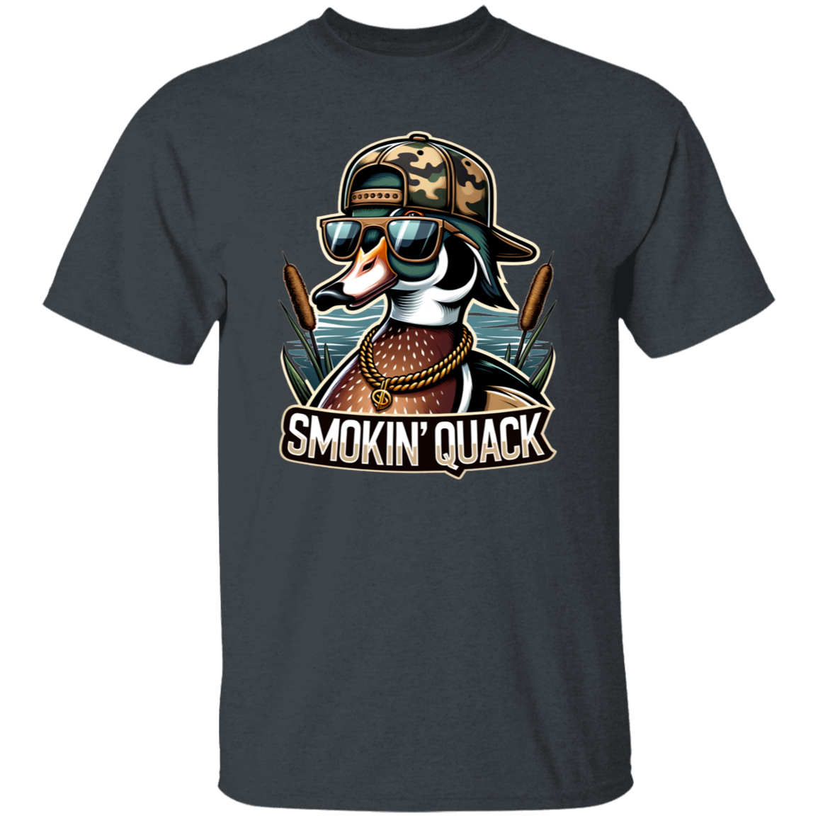 Smokin' Quack Duck Hunting T Shirt