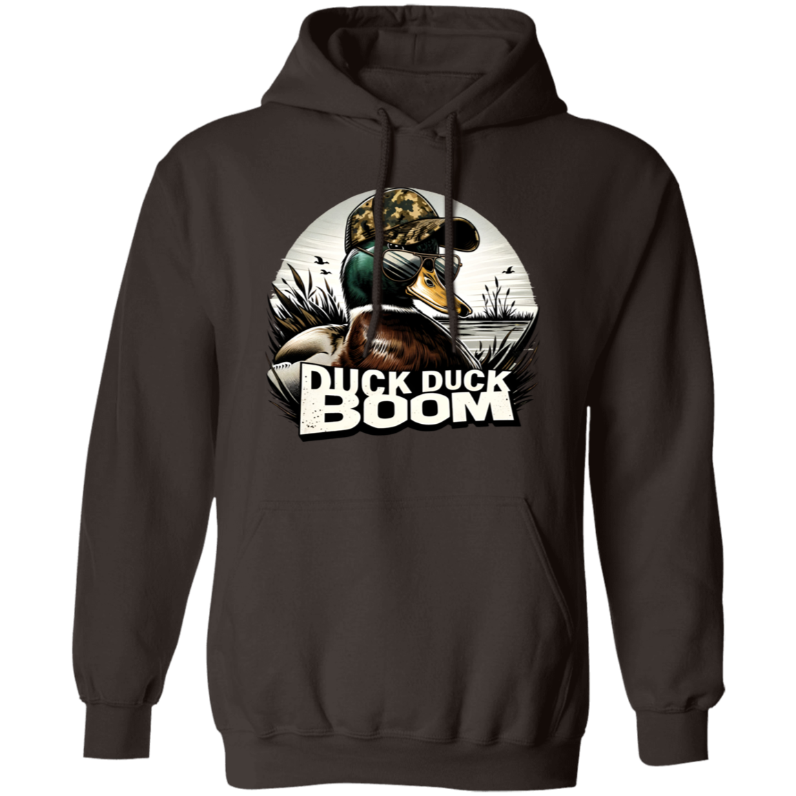 Duck Duck Boom Duck Hunting Hoodie