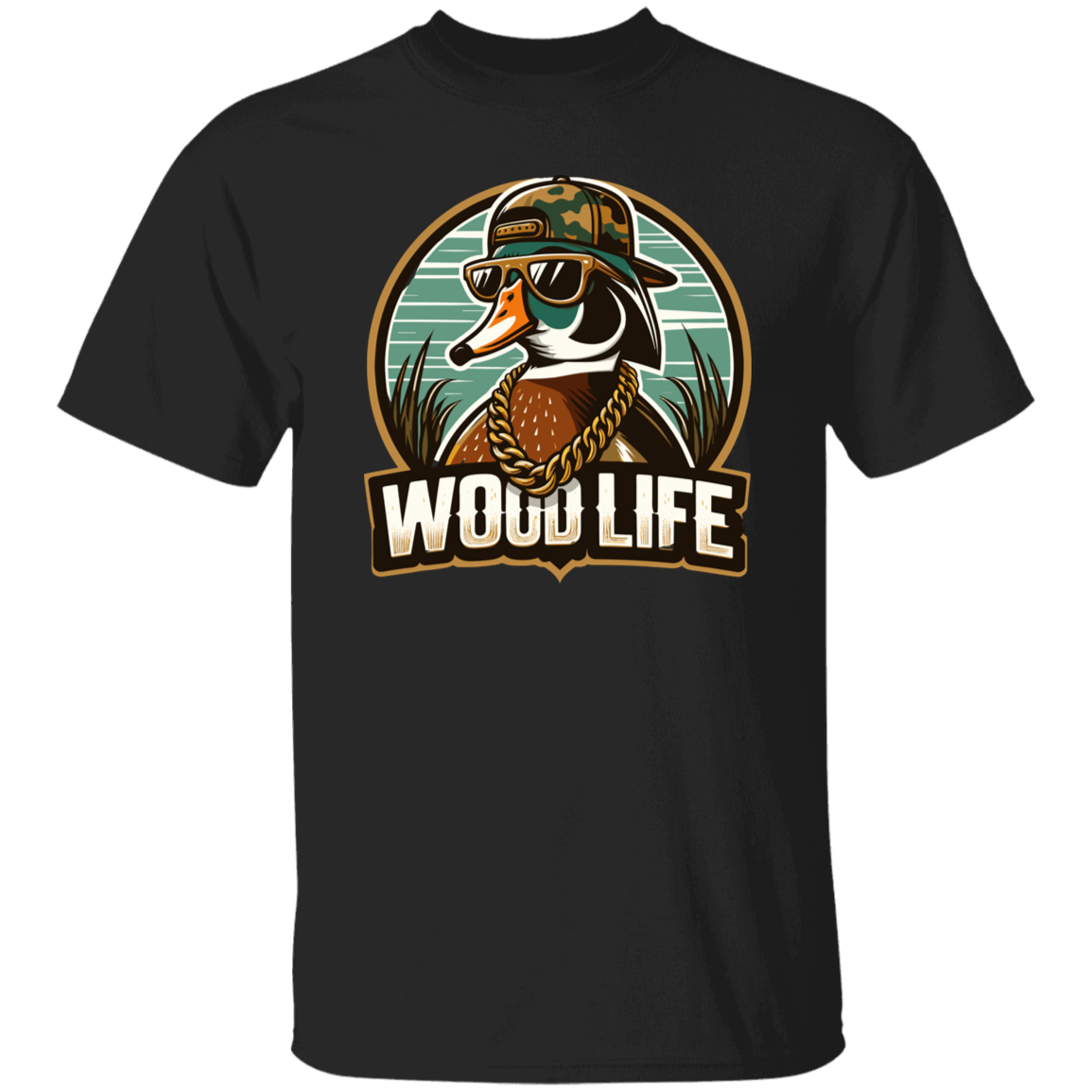 Wood Life Duck Hunting T Shirt