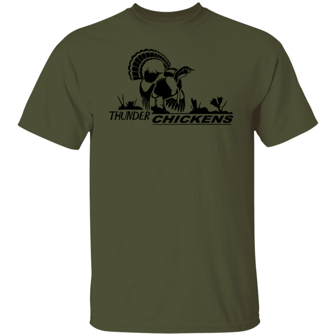 Thunder Chickens Turkey Hunting T Shirt