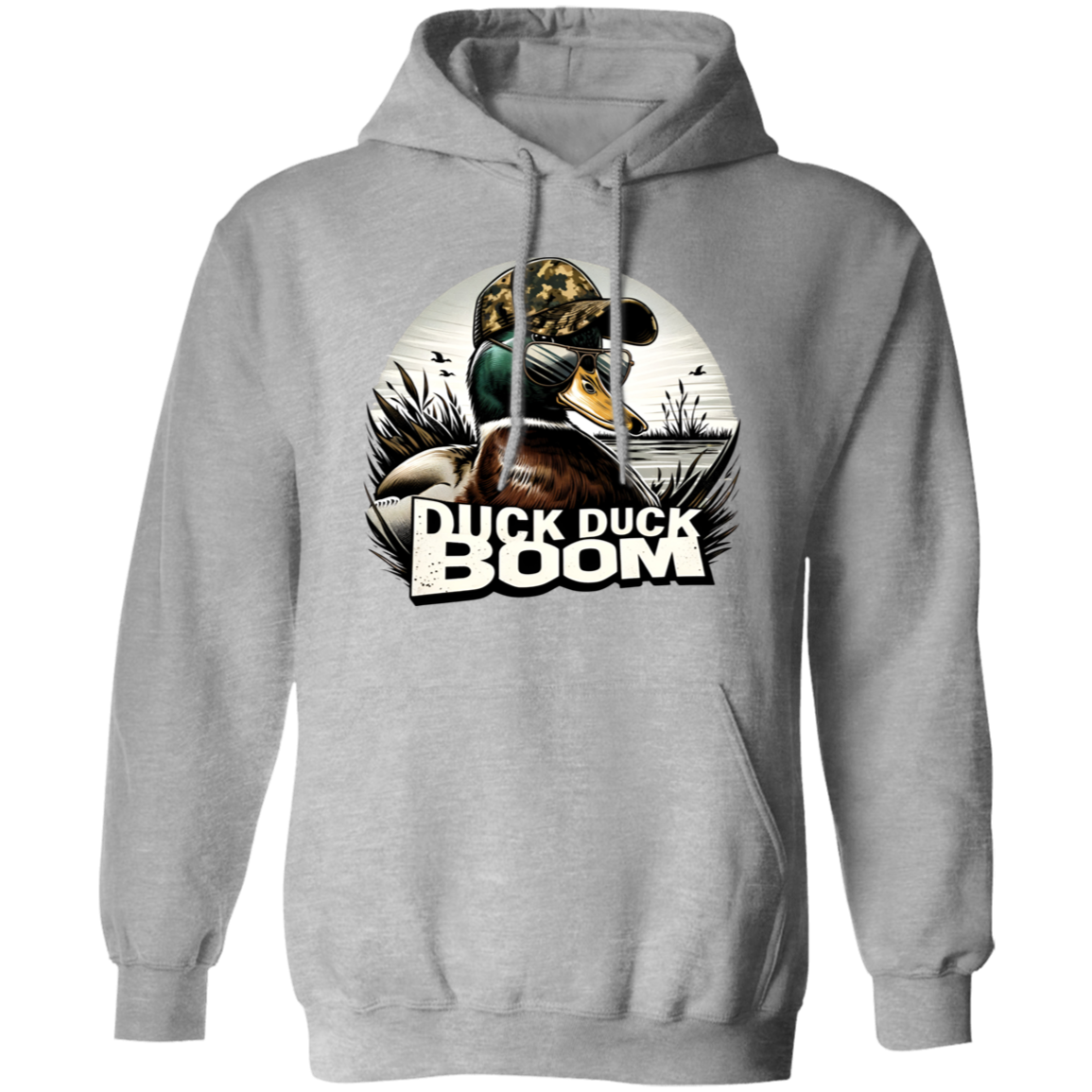 Duck Duck Boom Duck Hunting Hoodie