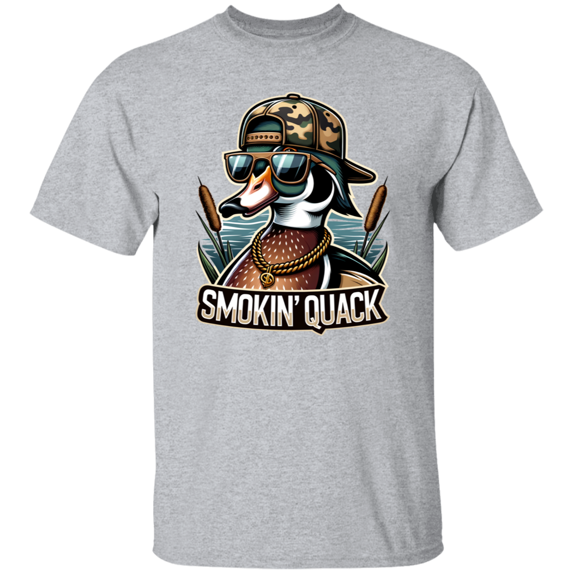 Smokin' Quack Duck Hunting T Shirt