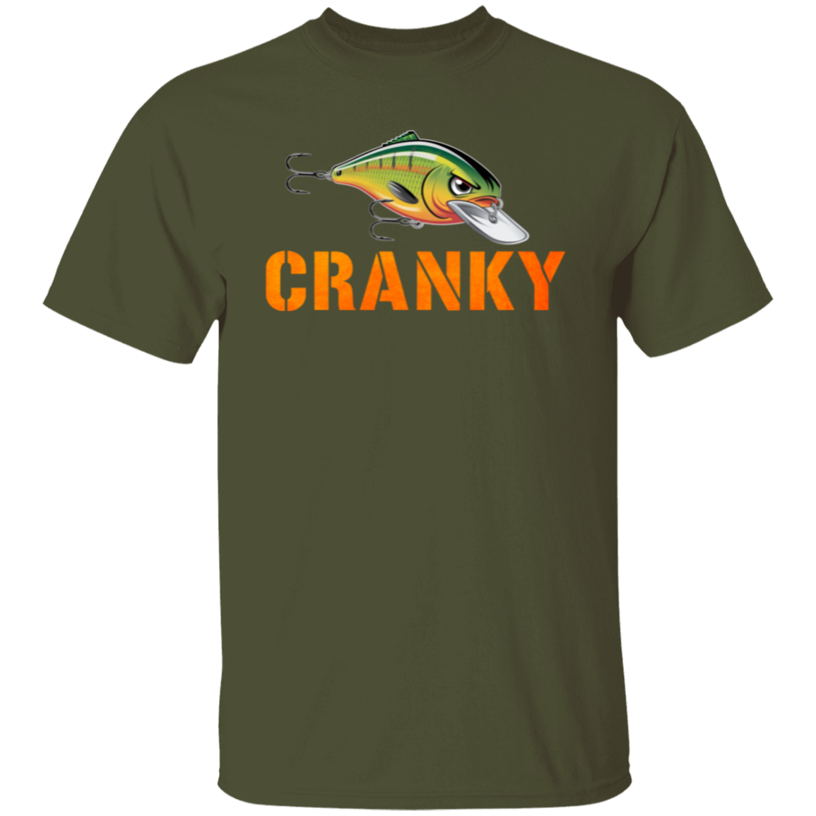 Cranky Fishing T Shirt