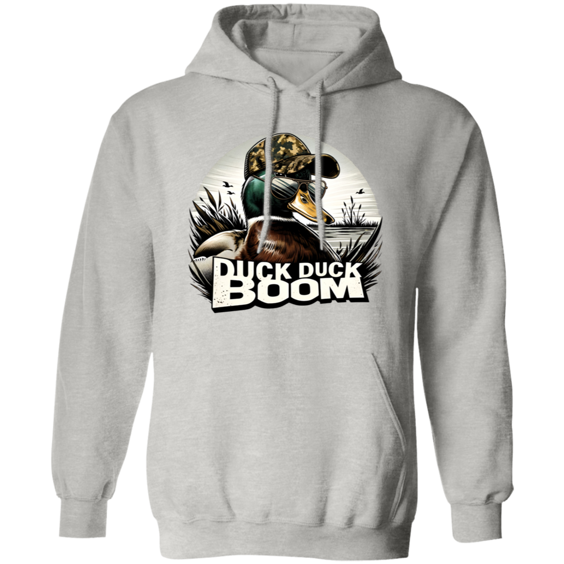 Duck Duck Boom Duck Hunting Hoodie