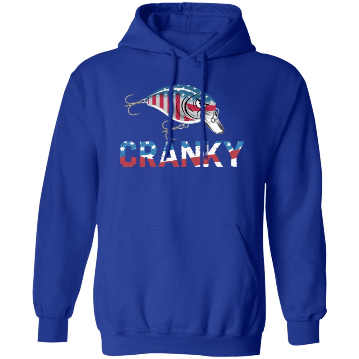 Cranky USA Crankbait Fishing Hoodie