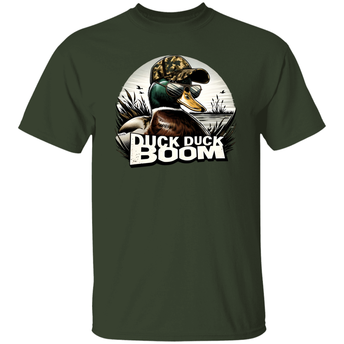 Duck Duck Boom Duck Hunting T Shirt