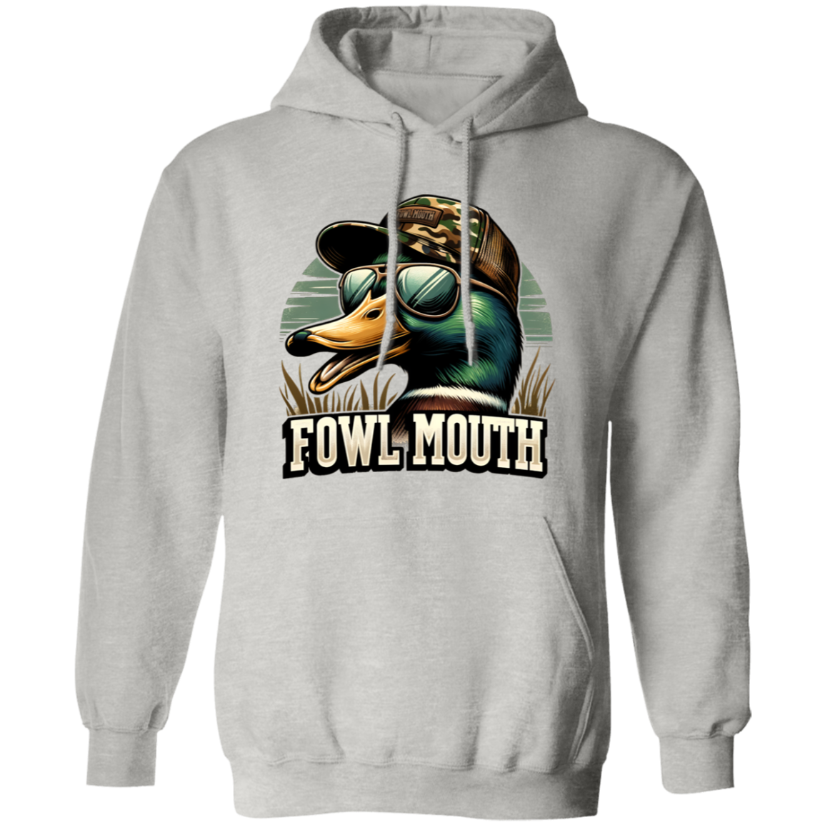 Fowl Mouth Duck Hunting Hoodie