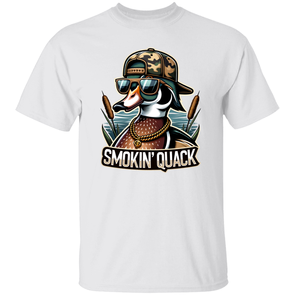 Smokin' Quack Duck Hunting T Shirt