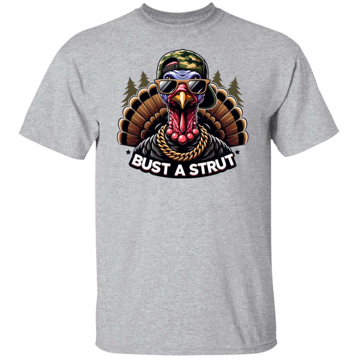 Bust A Strut Turkey Hunting T Shirt