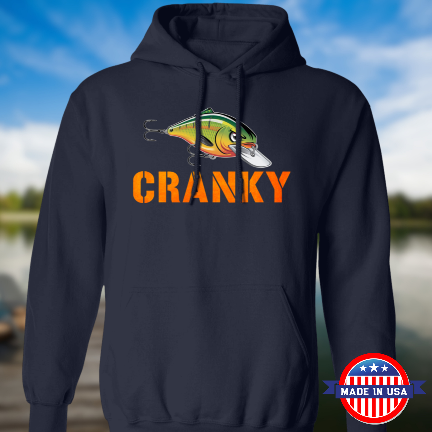 Cranky Fishing Hoodie