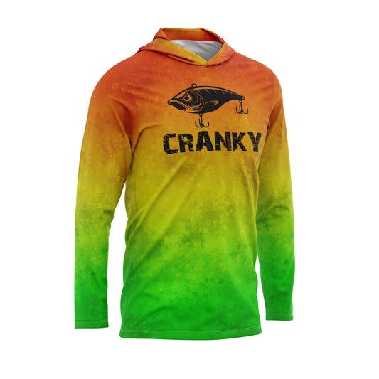 Cranky Crankbait SPF50 Performance Fishing Hoodie