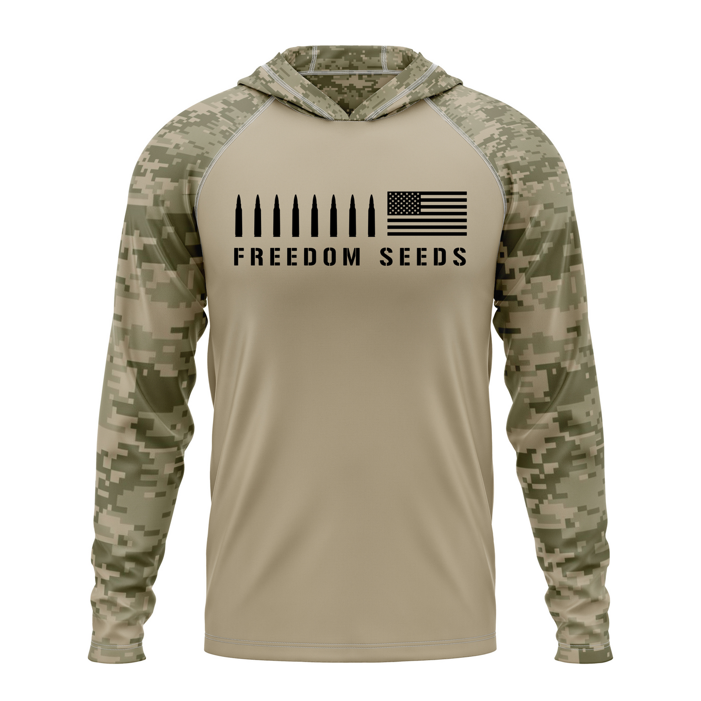 Freedom Seeds Patriotic SPF50 Performance Hoodie