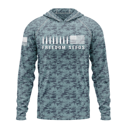 Freedom Seeds Patriotic SPF50 Performance Hoodie