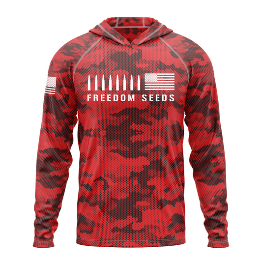 Freedom Seeds Patriotic SPF50 Performance Hoodie