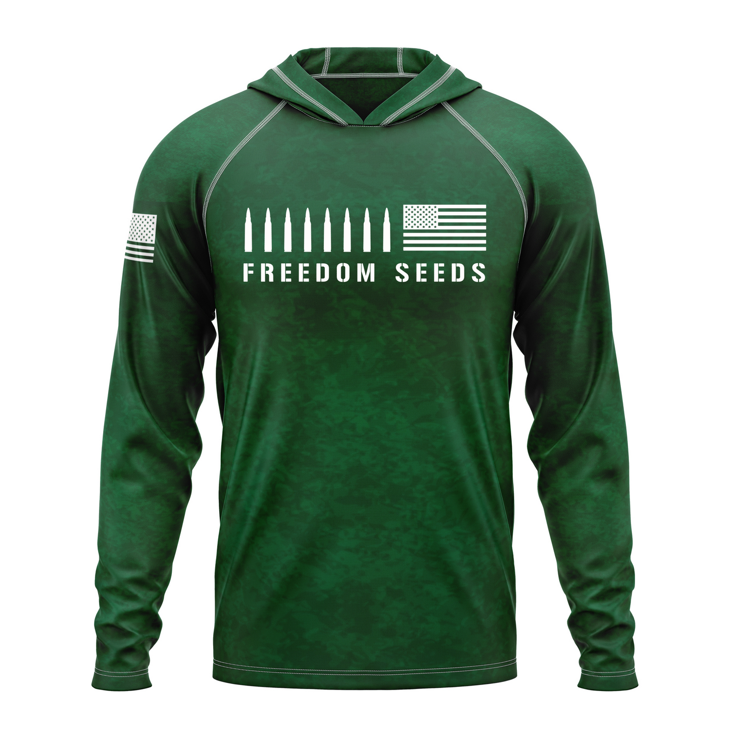 Freedom Seeds Patriotic SPF50 Performance Hoodie