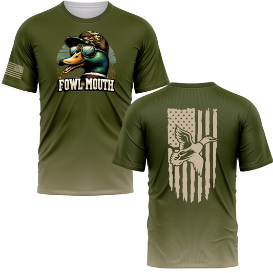 Fowl Mouth Performance Duck Hunting Tee