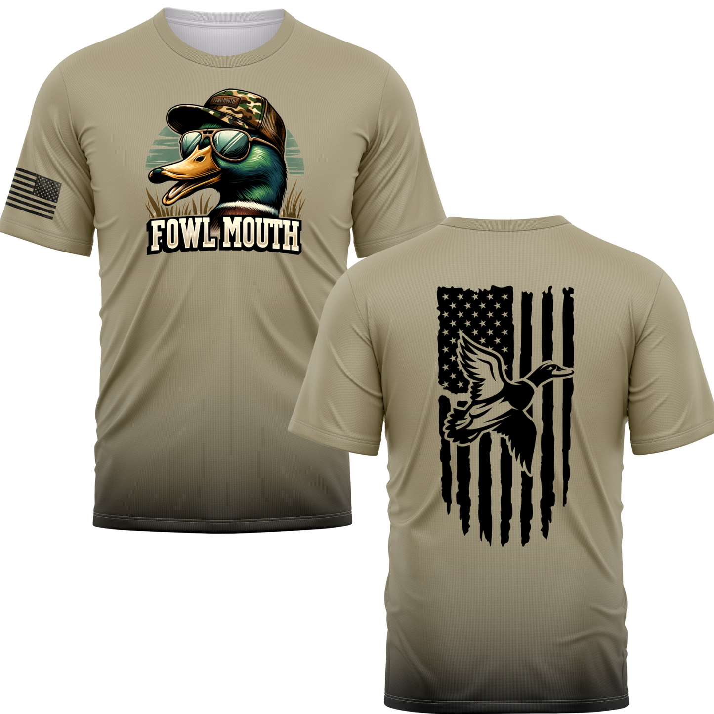 Fowl Mouth Performance Duck Hunting Tee