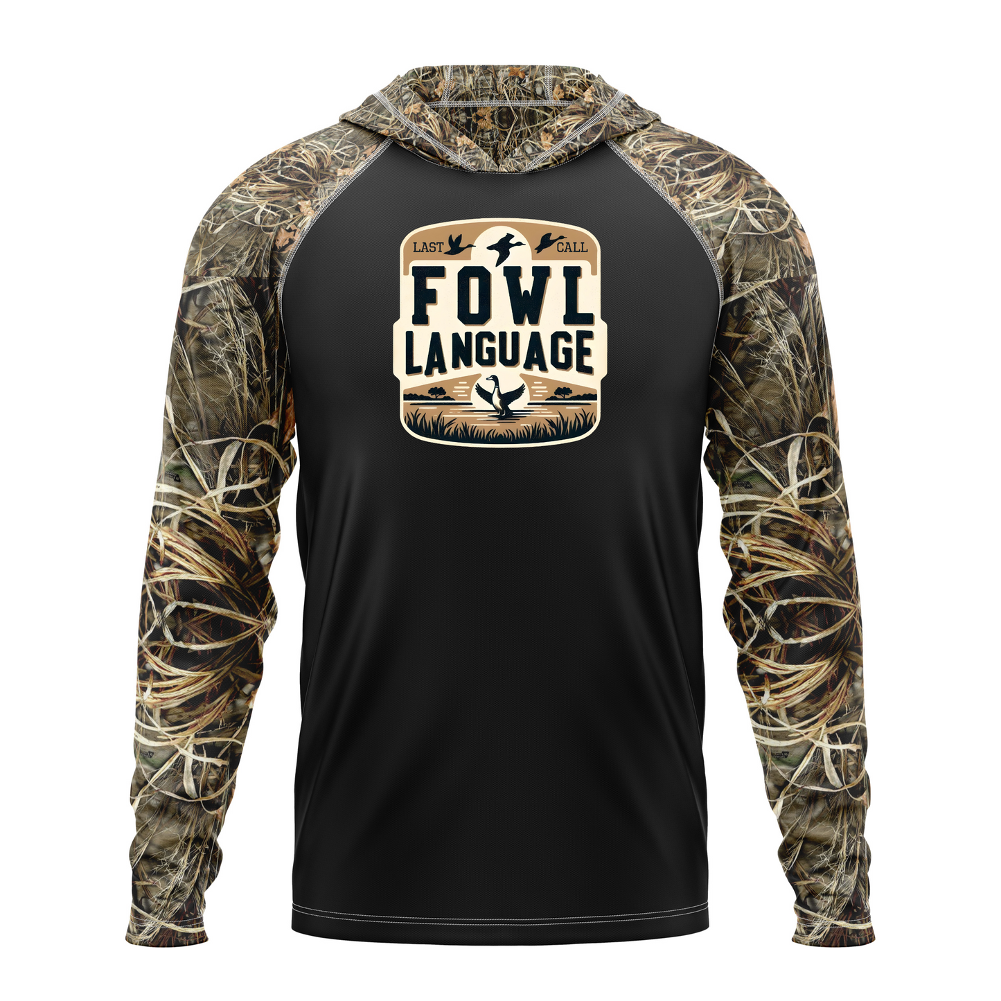 Fowl Language SPF50 Performance Duck Hunting Hoodie