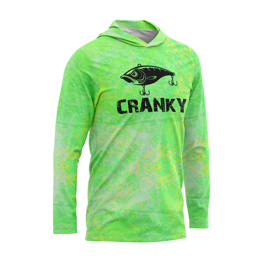 Cranky Crankbait SPF50 Performance Fishing Hoodie