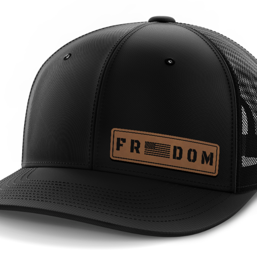 Freedom, Leather Patch Hat