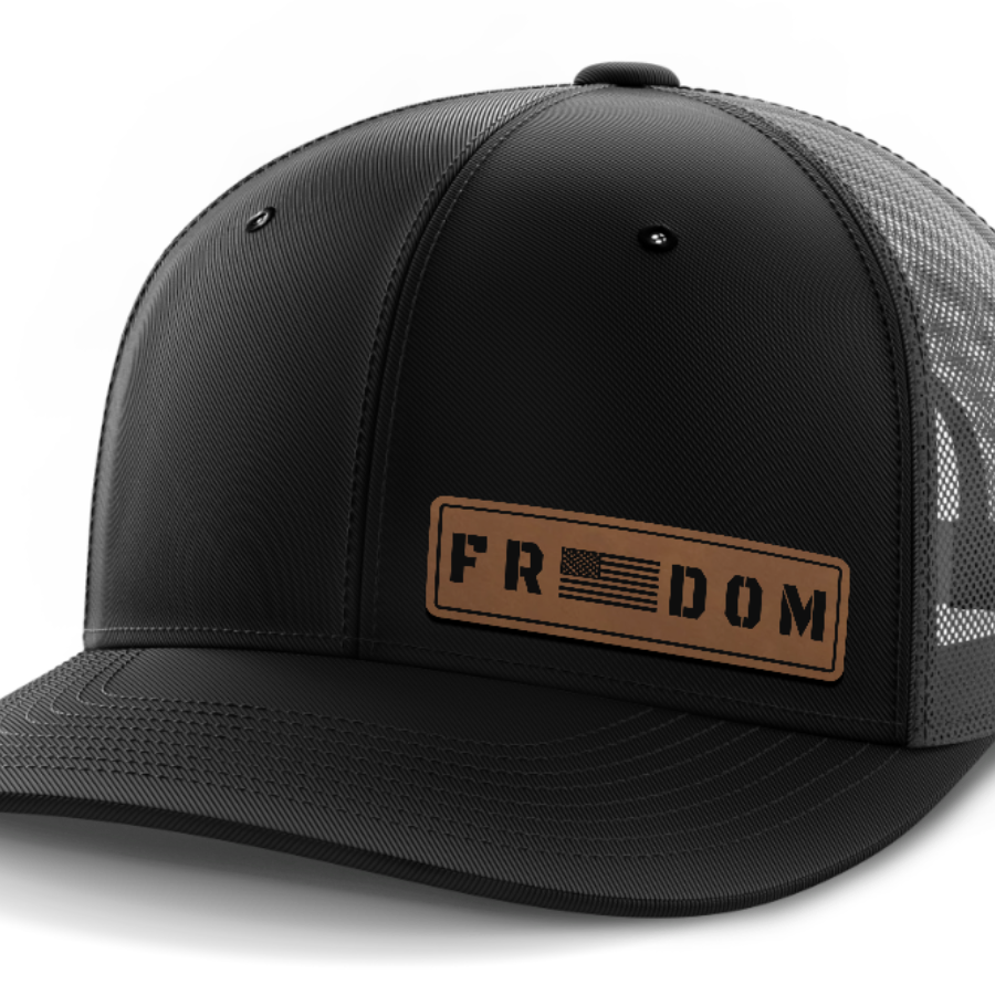 Freedom, Leather Patch Hat