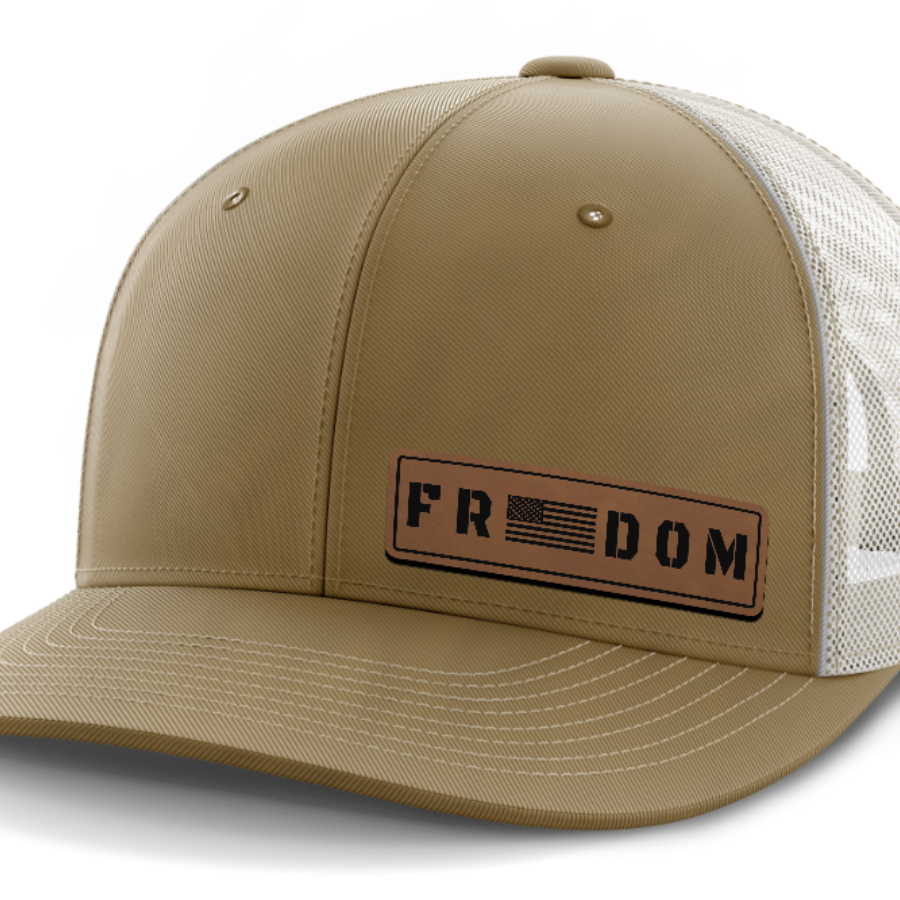 Freedom, Leather Patch Hat