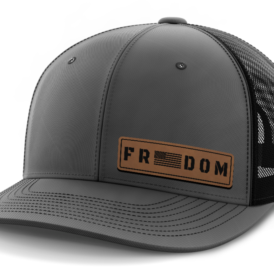 Freedom, Leather Patch Hat