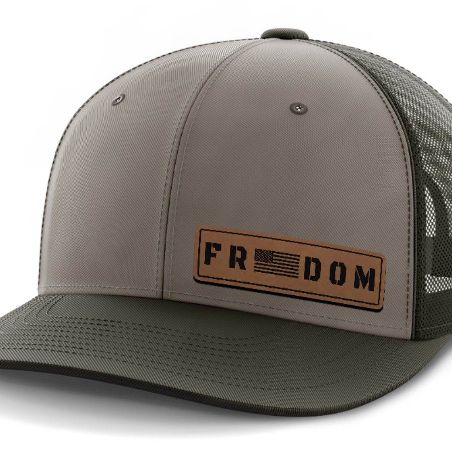 Freedom, Leather Patch Hat