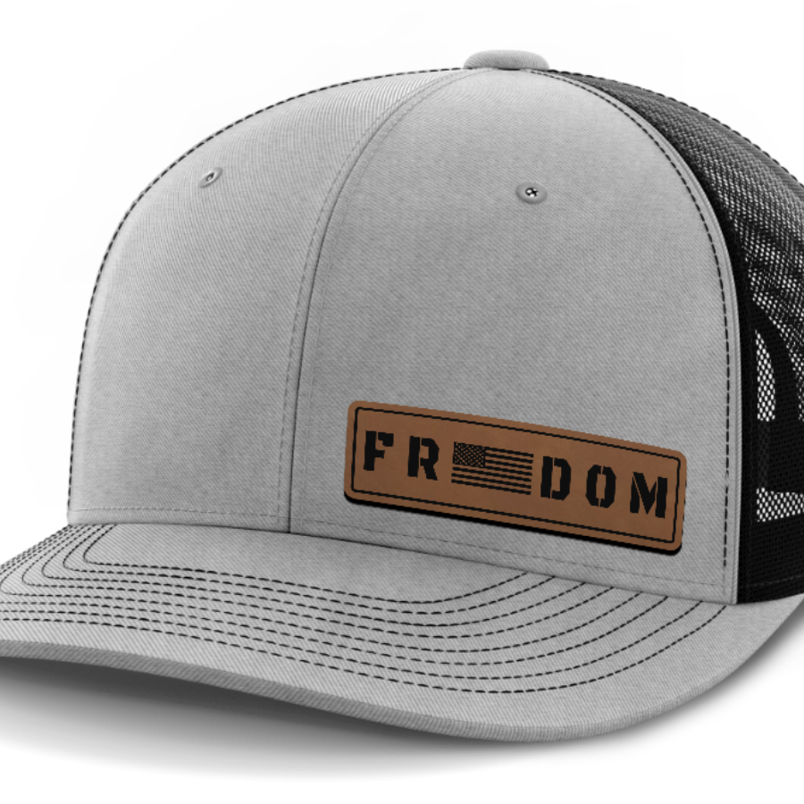 Freedom, Leather Patch Hat