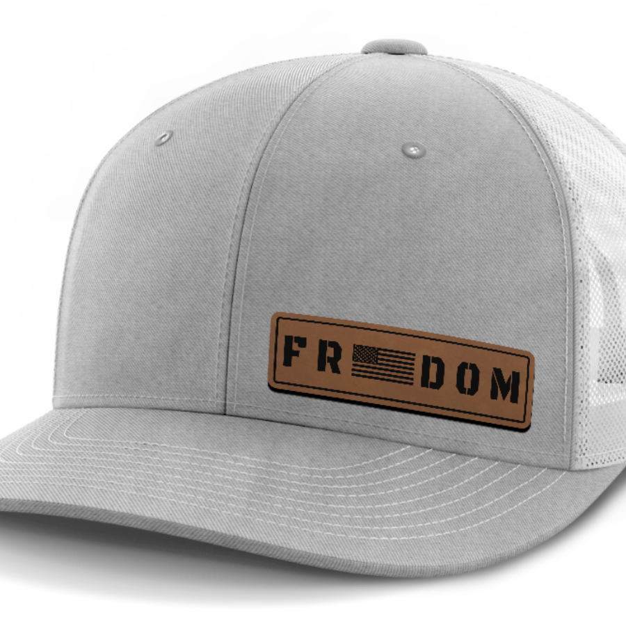 Freedom, Leather Patch Hat