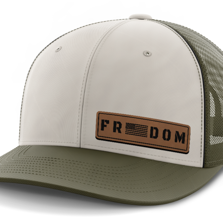Freedom, Leather Patch Hat