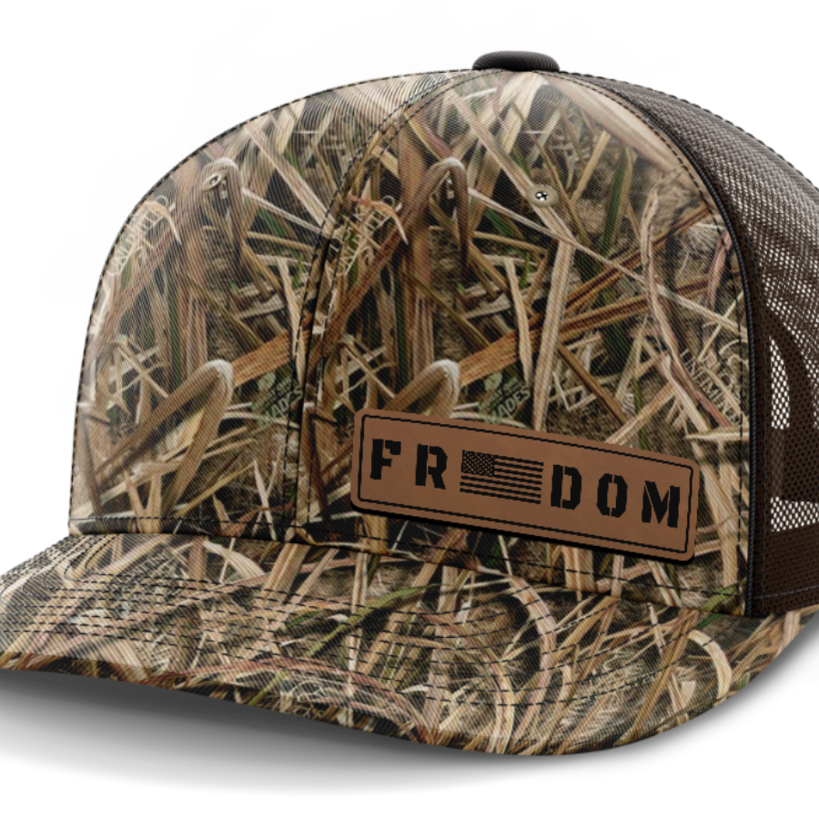 Freedom, Leather Patch Hat