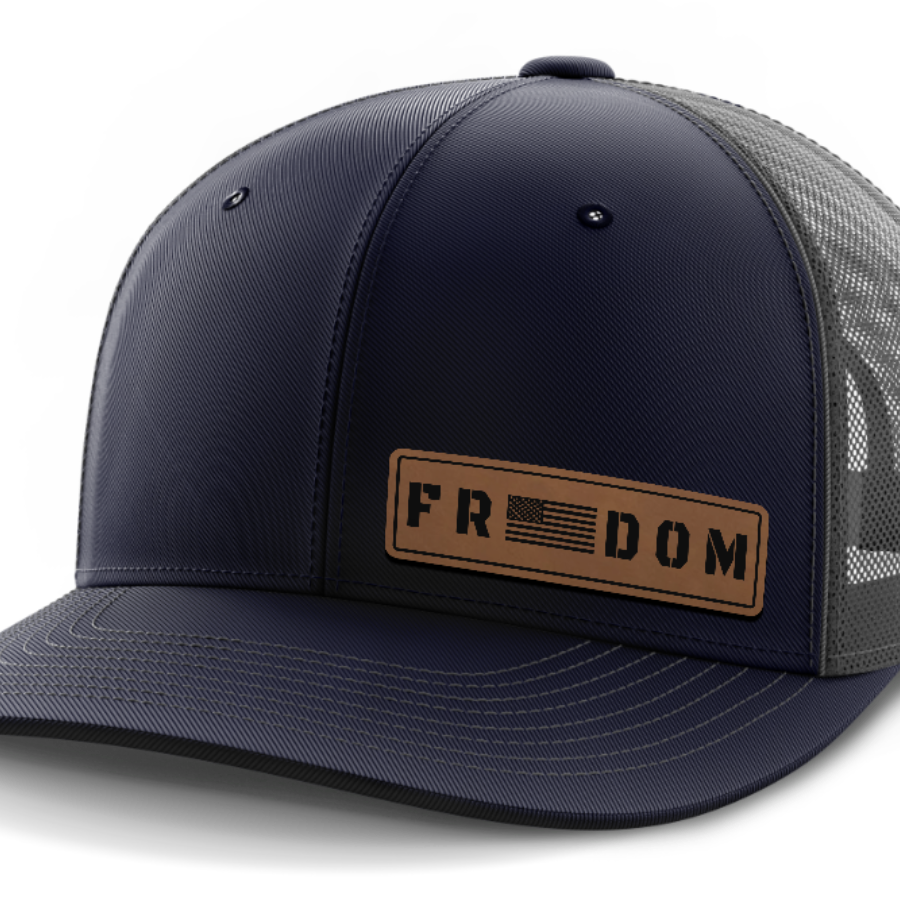 Freedom, Leather Patch Hat