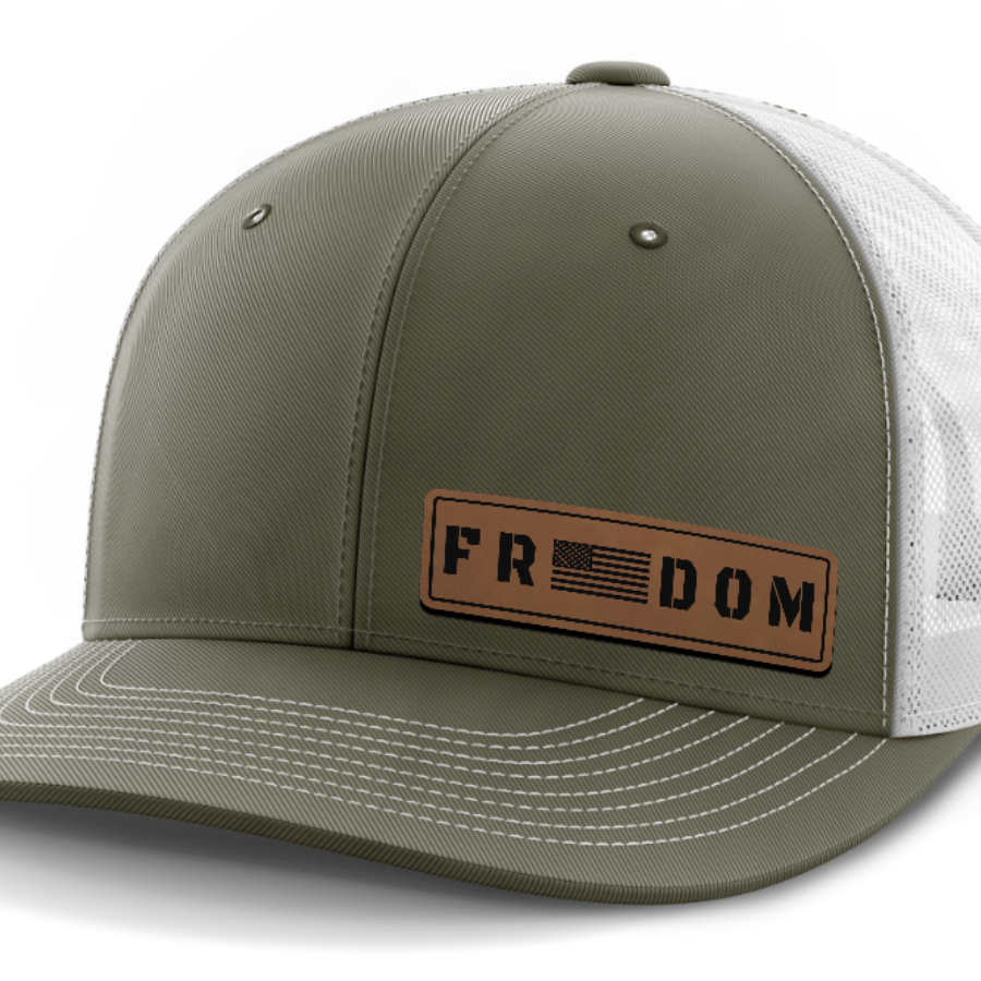 Freedom, Leather Patch Hat