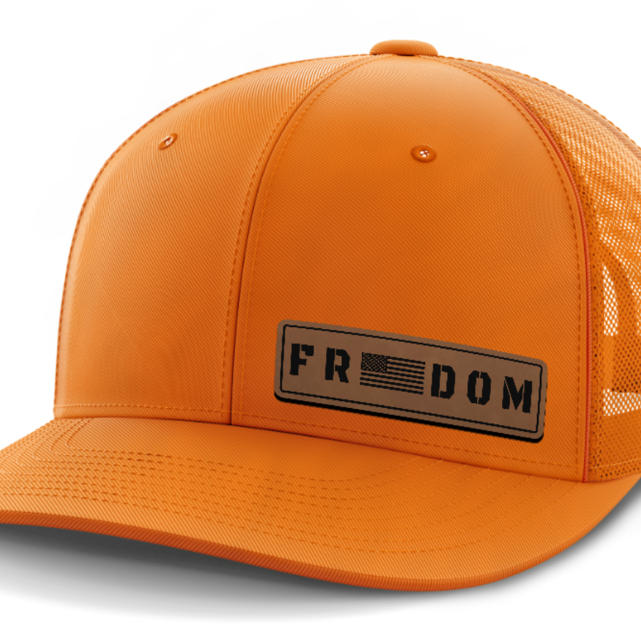Freedom, Leather Patch Hat