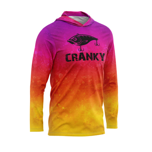 Cranky Crankbait SPF50 Performance Fishing Hoodie