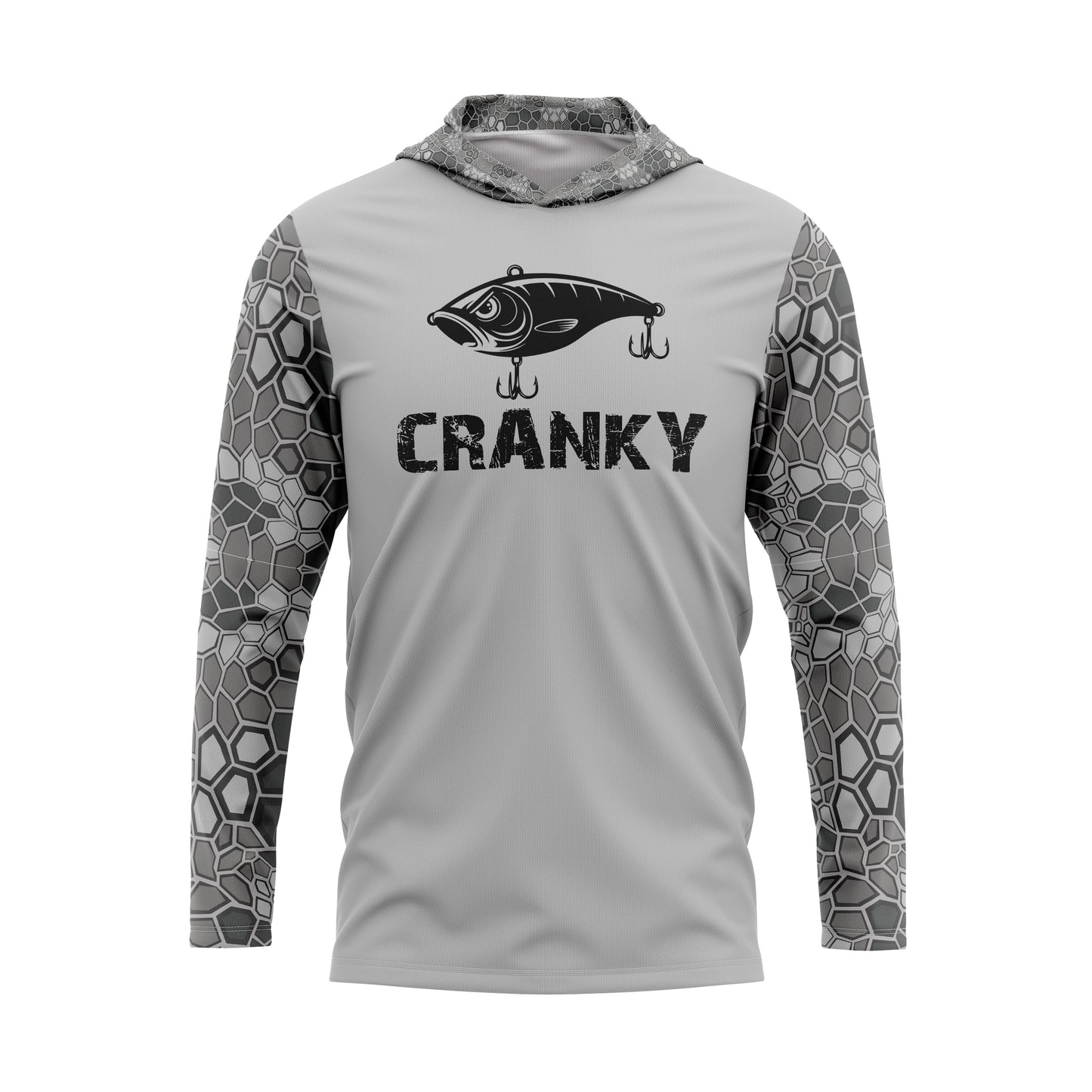 Cranky Crankbait SPF50 Performance Fishing Hoodie