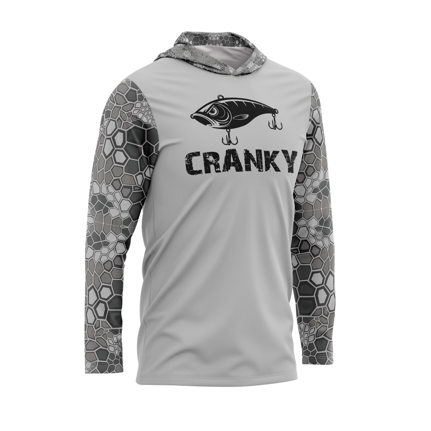 Cranky Crankbait SPF50 Performance Fishing Hoodie