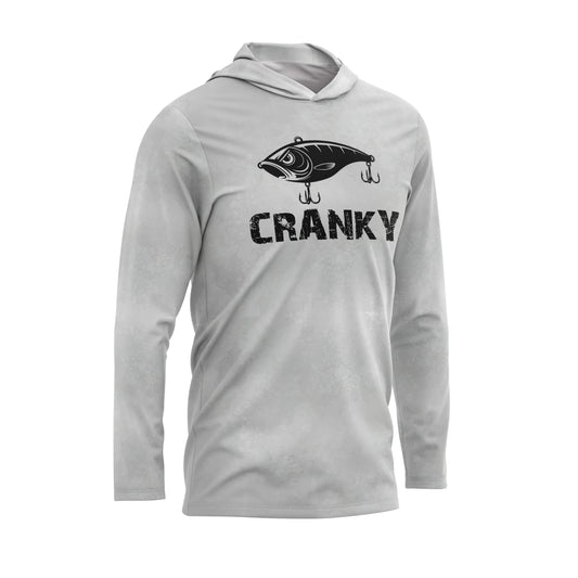 Cranky Crankbait SPF50 Performance Fishing Hoodie