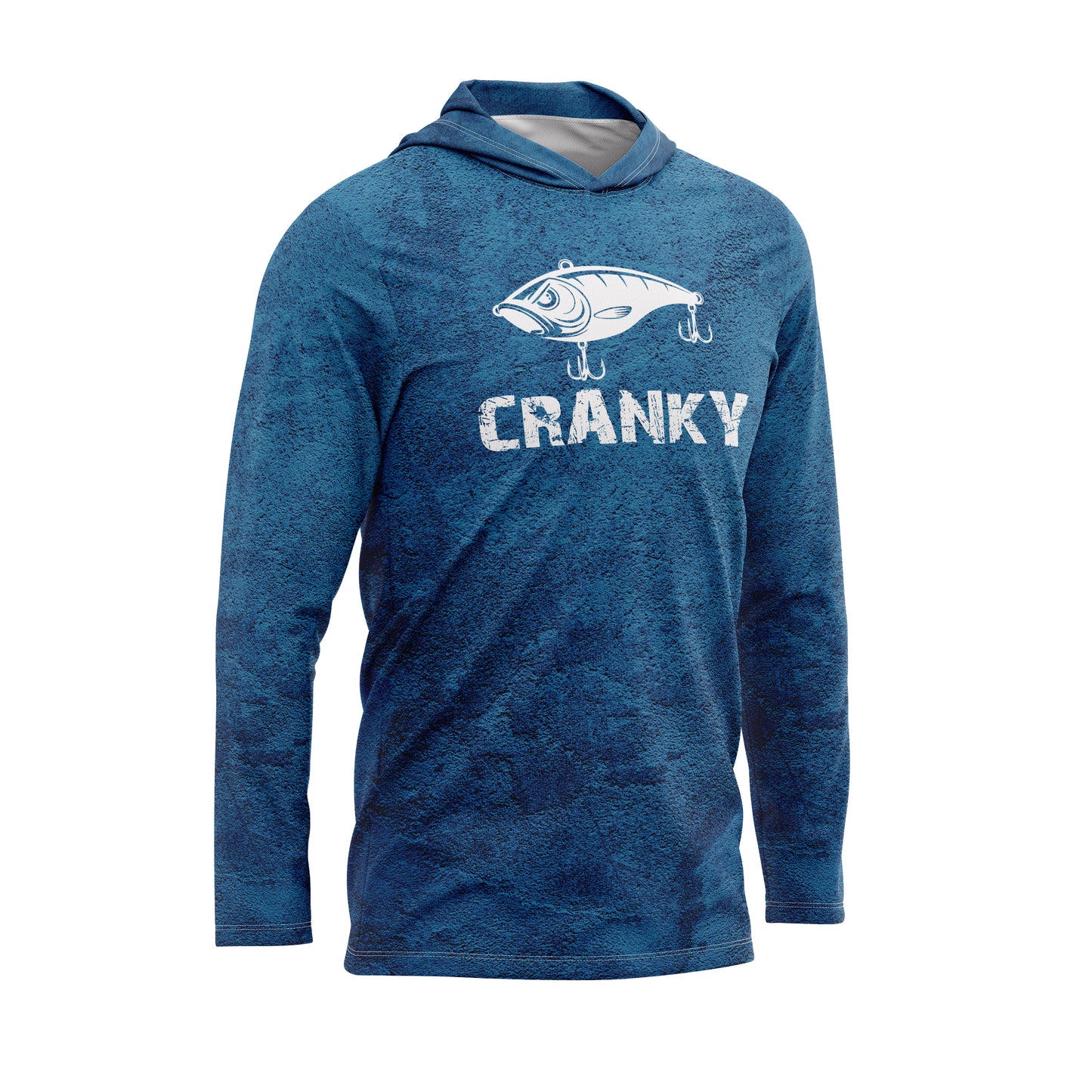 Cranky Crankbait SPF50 Performance Fishing Hoodie